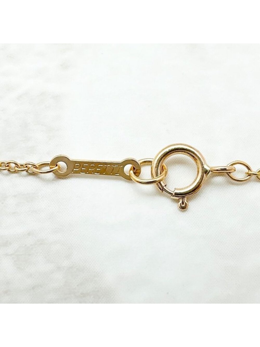 ★SOLD★ Tiffany & Co. Bean Yellow Gold Necklace - Picture 6 of 6